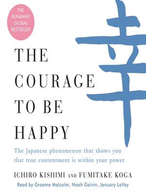 cover image of The Courage to Be Happy